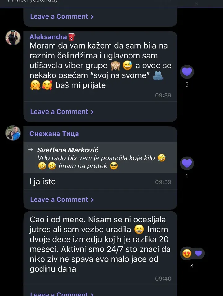 Poruka učesnice programa 5